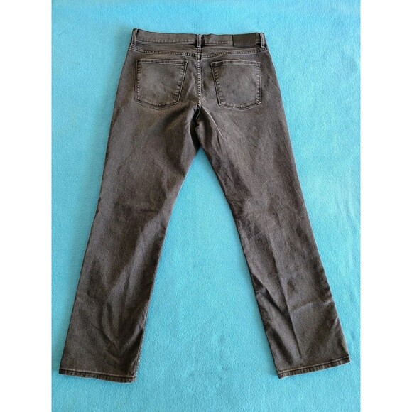 Mott And Bow Mens Straight Leg Stone Gray Jeans 34x32 Classic Loose Denim - Picture 10 of 12